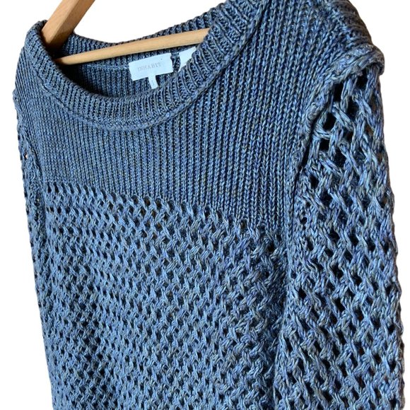 Inhabit Open Knit Linen Sweater \ Size S - Picture 3 of 8